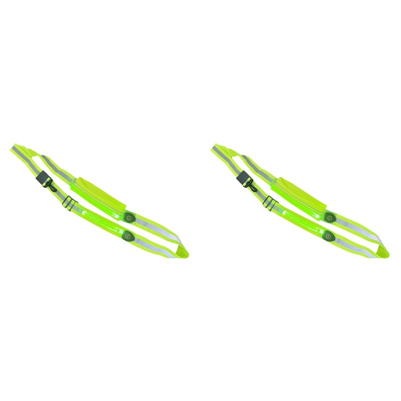 Running Gear Holder - Светоотражающий пояс BTLIFE-2X LED с держателем