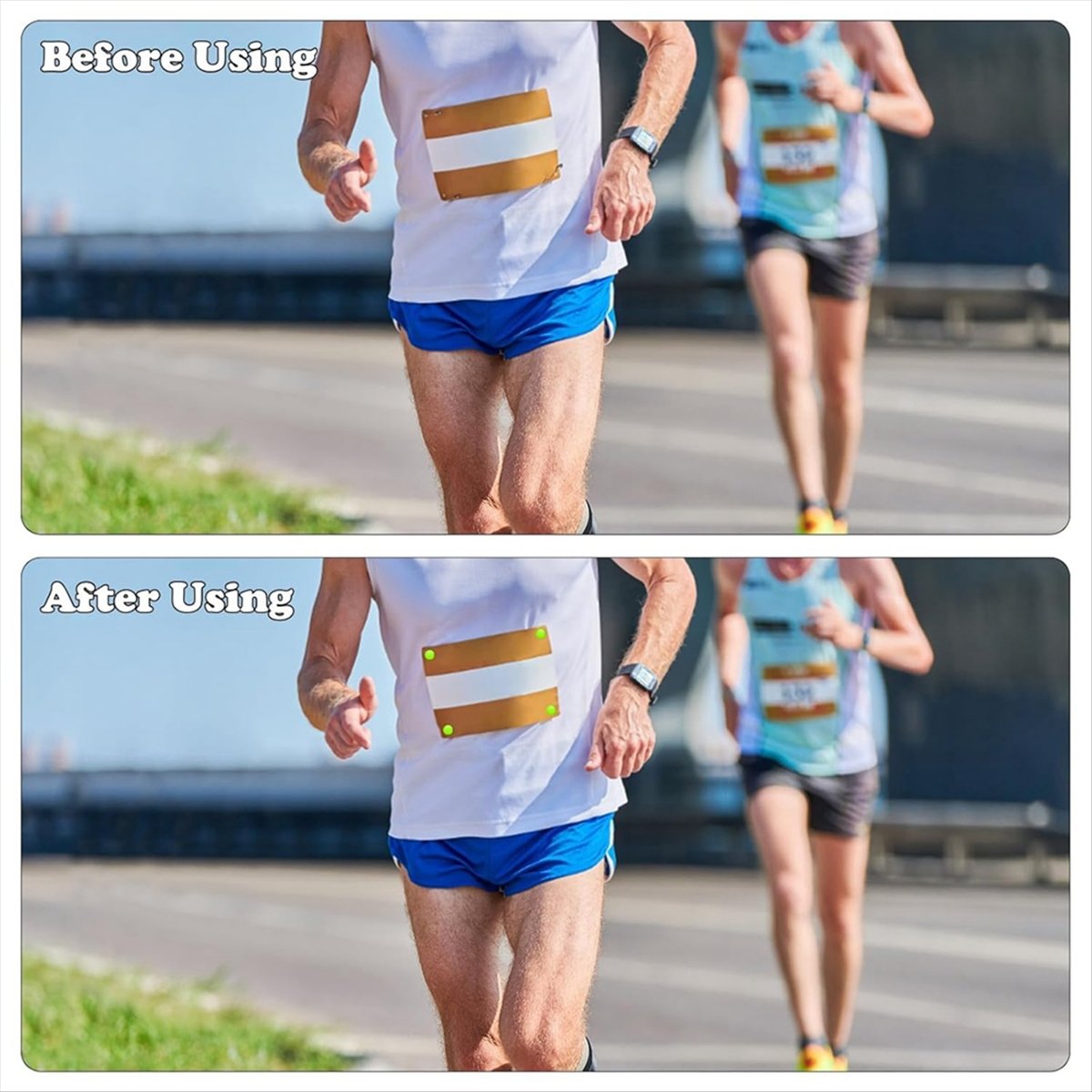 Running Gear Holder - ABJX 12 шт. зажимы для номерков