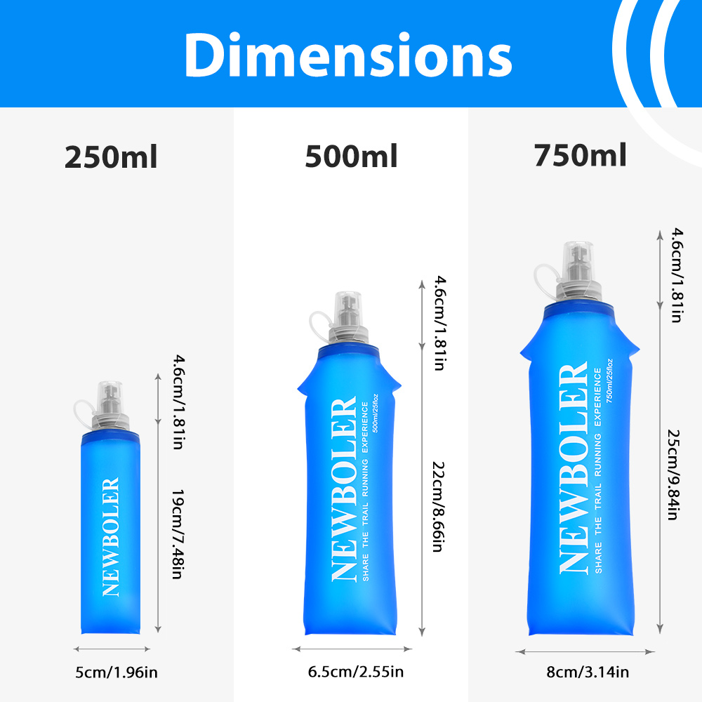 Бутылка для воды 250/500/750 м – обзор и цена Running Gear Holder