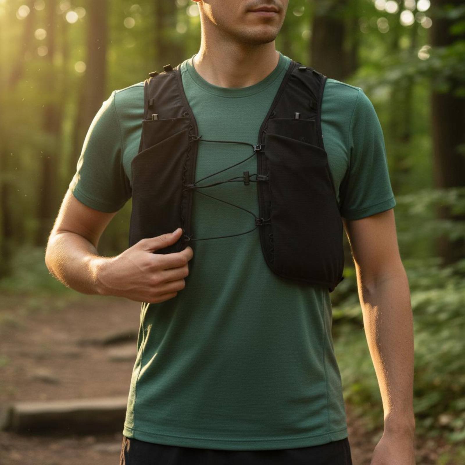 Легкий дышащий жилет для бега, – обзор и цена Running Gear Trail