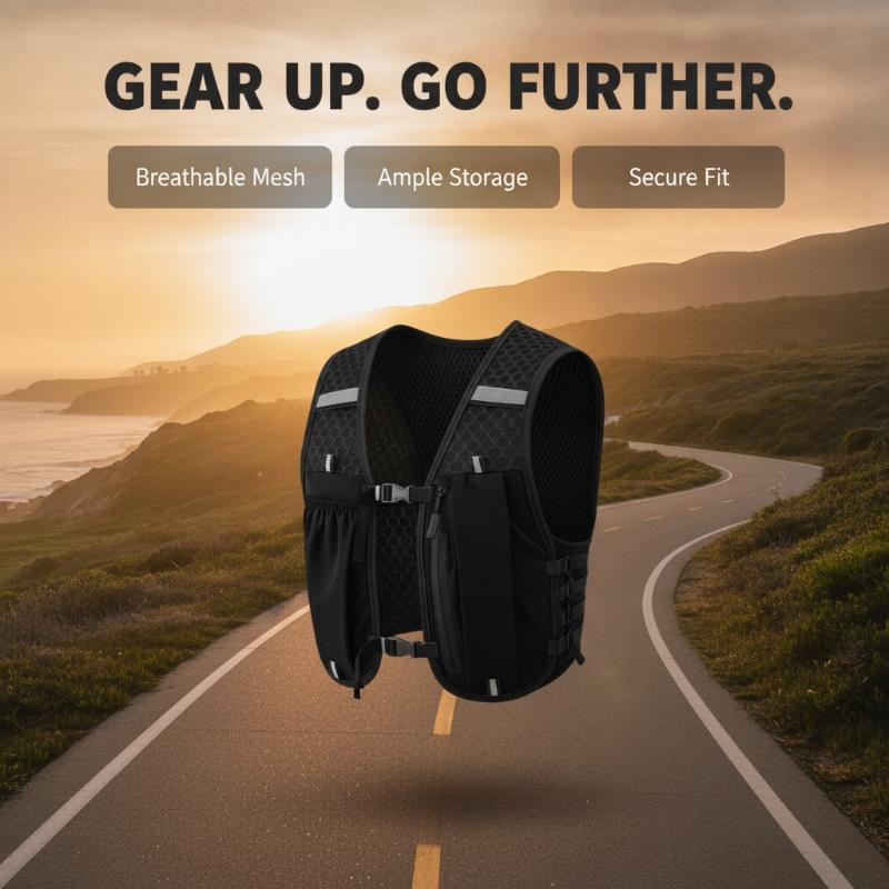 Новый беговой жилет унисекс, л – обзор и цена Running Gear Trail