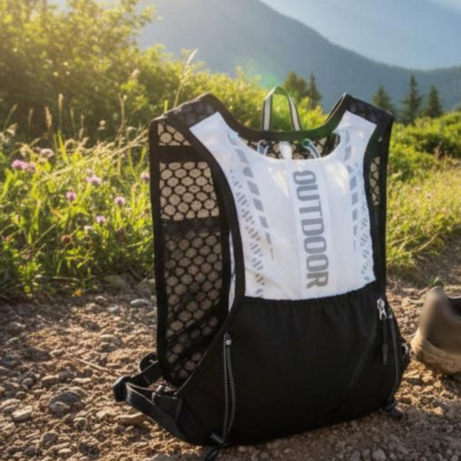 Легкий жилет для бега по перес – обзор и цена Running Gear Trail